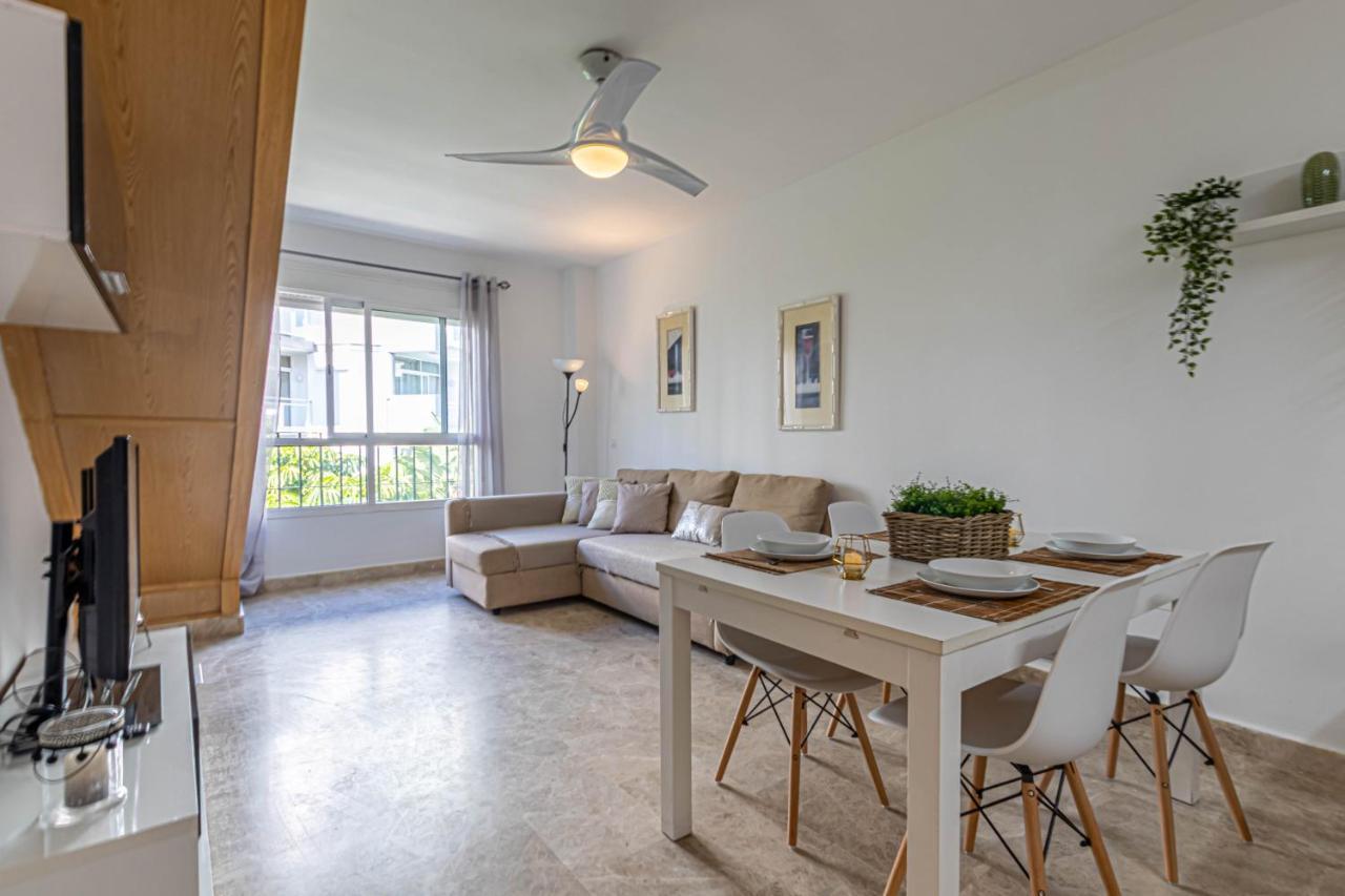 797 Holiday Rentals- Duplex Para 7 En La Carihuela A 1 Min De La Playa 托雷莫利诺斯 外观 照片
