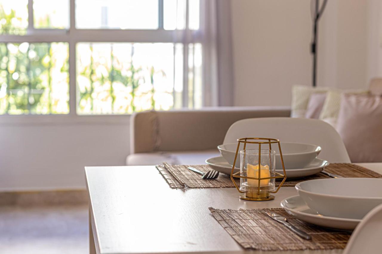 797 Holiday Rentals- Duplex Para 7 En La Carihuela A 1 Min De La Playa 托雷莫利诺斯 外观 照片